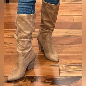 DV by Dolce Vita Tan Heeled Boots